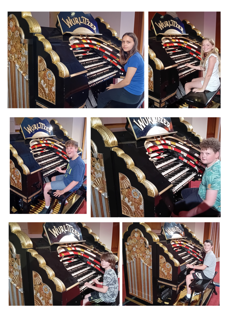 TPOPS Academy Students playing the East Sussex National Wurlitzer